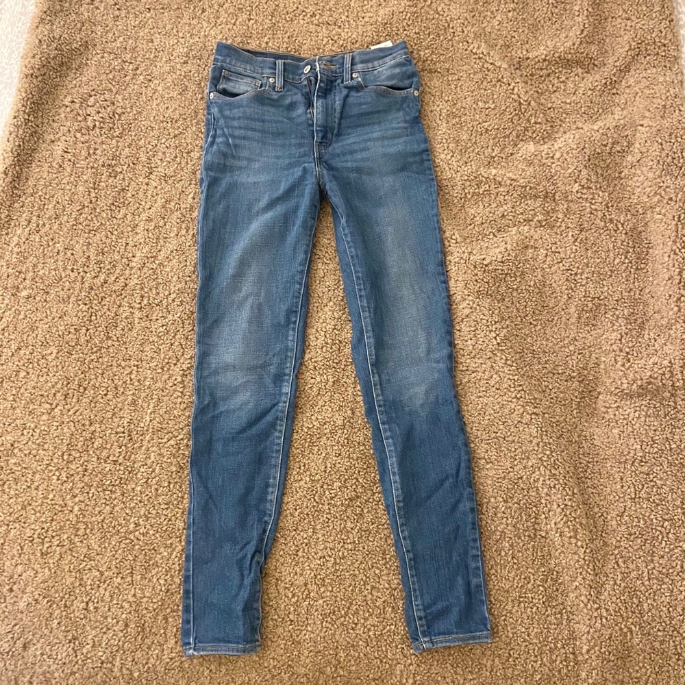 Mile high Levi’s jeans